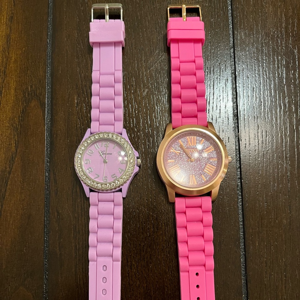 Bundle of Ladies Bling Silicone Watches